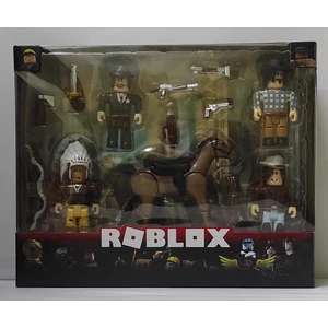 Oyuncak Roblox Kızılderili Kovboylu Karakter Figür Seti Oyuncak Robloks