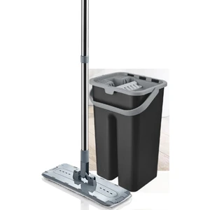 Proff Black Style Flat Mop Seti