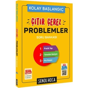 Şenol Hoca Yayınları Çıtır Çerez Problemler Soru Bankası