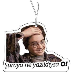 Harry Potter Komik Tasarımlı Dekoratif Oto Araç Kokusu ve Aksesuarı