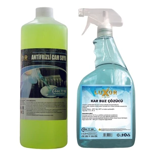 -22 Antifrizli Cam Suyu 1 Litre + Kar Buz Çözücü 1 Litre