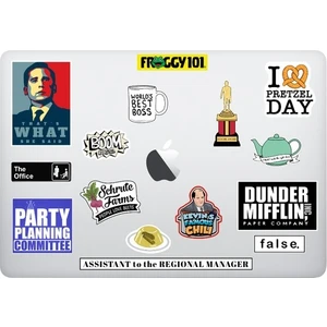 Kt Grup The Office Temalı Laptop Notebook Tablet Sticker Seti 15 Adet