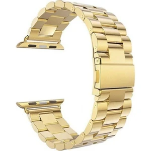 Apple Watch Se 2 2022 40MM Kordon Metal Sıralı Kordon Gold