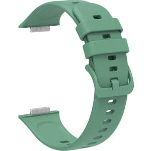 Case Street Casestreet Huawei Watch Fit 2 Kordon Renkli Mat Kançalı Silikon Krd 43 Yeşil