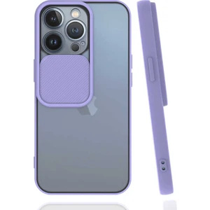 Kip GSM Apple iPhone 13 Pro Kılıf Kamera Lens Korumalı Sürgülü Slayt Kılıf