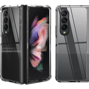 Samsung Galaxy Z Fold 4 Kılıf Antishock Korumalı Silikon Renksiz