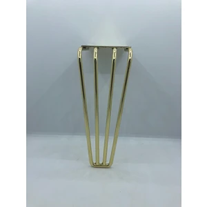 Metal, 4 Mil 20 cm Gold  Berjer,koltuk, Mobilya  Ayağı (4 Adet)