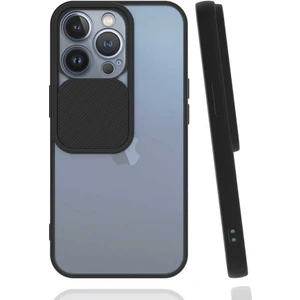 Kip GSM Apple iPhone 13 Pro Kılıf Kamera Lens Korumalı Sürgülü Slayt Kılıf