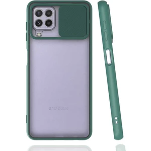 Kip GSM Samsung Galaxy A22 4g Kılıf Kamera Lens Korumalı Sürgülü Slayt Kılıf
