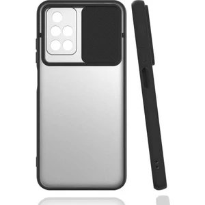 Kip GSM Xiaomi Redmi 10 Kılıf Kamera Lens Korumalı Sürgülü Slayt Kılıf