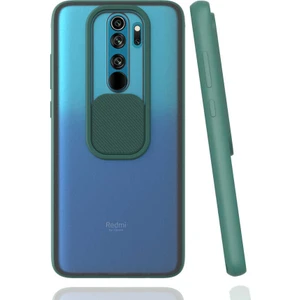 Kip GSM Xiaomi Redmi Note 8 Pro Kılıf Kamera Lens Korumalı Sürgülü Slayt Kılıf