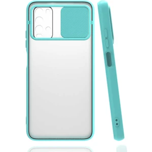 Kip GSM Xiaomi Poco M3 Kılıf Kamera Lens Korumalı Sürgülü Slayt Kılıf