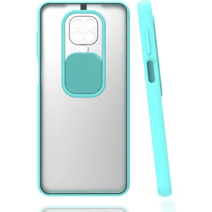 Kip GSM Xiaomi Redmi Note 9 Pro Kılıf Kamera Lens Korumalı Sürgülü Slayt Kılıf
