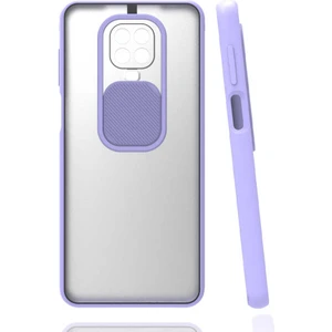 Kip GSM Xiaomi Redmi Note 9 Pro Kılıf Kamera Lens Korumalı Sürgülü Slayt Kılıf