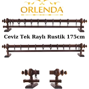Tek Raylı Rustik