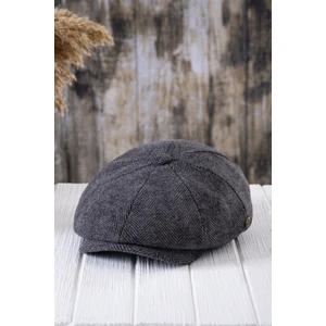 Göreme Aksesuar Kışlık Ingiliz Kasket Dökümlü Peaky Blinders Model Erkek Kasket