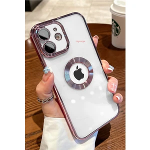 iPhone 11 Uyumlu Köşeleri Renkli Şeffaf Kamera Korumalı Silikon Luxury Telefon Kılıfı