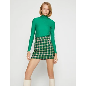 Balıkçı Yaka Tişört Uzun Kollu