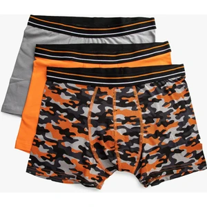 3-Pack Boxer Set Camouflage Patterned