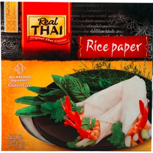 Real Thai Glutensiz Pirinç Yufkası 22 cm 100 gr