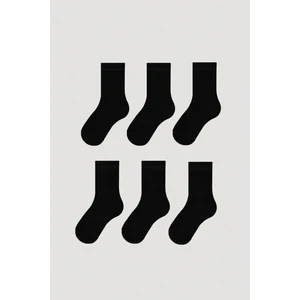 Mem Socks 6'lı Unisex Pamuk Soket Çorap