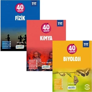 Okyanus Yayınları TYT 40 Seans Fizik Kimya Biyoloji Konu Anlatımlı Soru Bankası Set