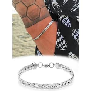 The Steel Unisex Urban Model Paslanmaz Gümüş Çelik Bileklik