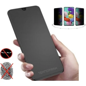 Samsung A04 Mat Hayalet Privacy Tam Kaplayan  Cam Seramik Nano Ekran Koruyucu