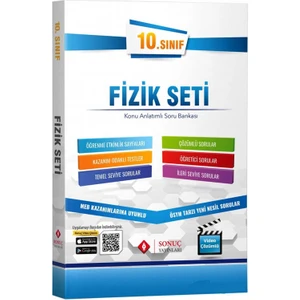 Sonuç Yayınları  10.Sınıf Fizik Modüler Set Yeni 2022