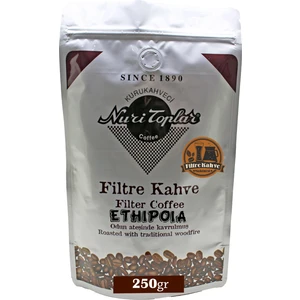 Nuri Toplar Filtre Kahvesi Ethiopia Sidamo Çekirdeği - Odun Ateşinde Kahve