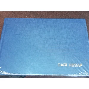 Cari Hesap Defteri 17*24 Yatay 240 Yaprak