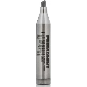 : Permanent Kısa Markör : Kesik Uç : 4 mm (Silver)