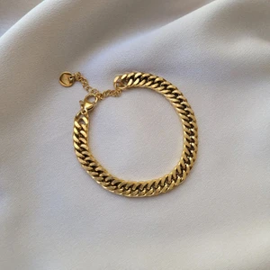 The Steel Paslanmaz Çelik Unisex Kalın Örme Küba Model Zincir Bileklik