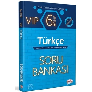 Editör Yayınları 6. Sınıf VIP Türkçe Soru Bankası