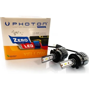 Zero H7 Xtreme Yellow +3 Plus Fansız LED