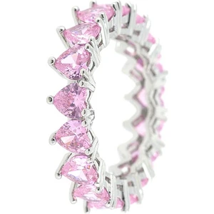 Merano Design Pembe Kalpli Tamtur Yüzük