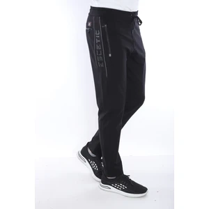 Erkek Spor Lacivert Eşofman Altı, Süper İki İplik, Dört Mevsim, Slimfit - 1905
