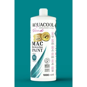 M.a.c Su Bazlı Akrilik Hobi Boyası 741 Turkuaz 1000 ml