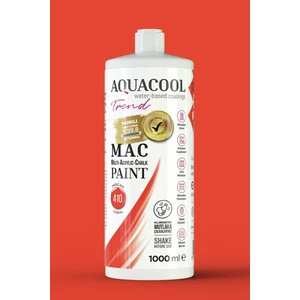 M.a.c Su Bazlı Akrilik Hobi Boyası 410 Mercan 1000 ml