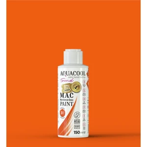 M.a.c Su Bazlı Akrilik Hobi Boyası 381 Turuncu 150 ml