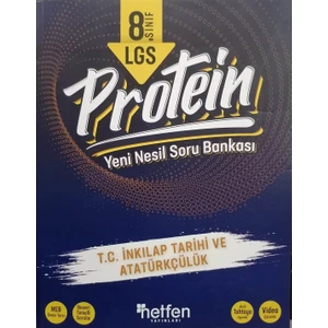 Netfen Yayınları 8. Sınıf LGS Protein Inkılap Tarihi Soru Bankası