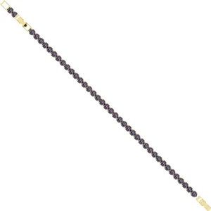 Merano Design 4mm Lila Su Yolu Bileklik