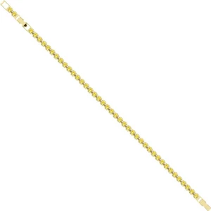 Merano Design 4mm Sarı Su Yolu Bileklik