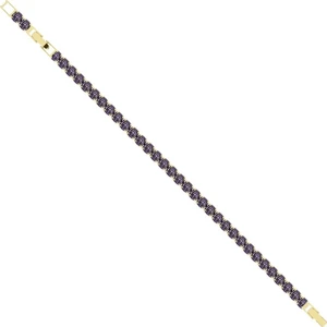 Merano Design 5mm Lila Su Yolu Bileklik