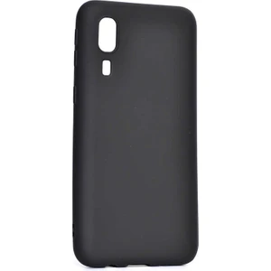 noktaks - Samsung Galaxy A2 Core - Kılıf Mat Soft Premier Silikon Kapak - Siyah - T8272