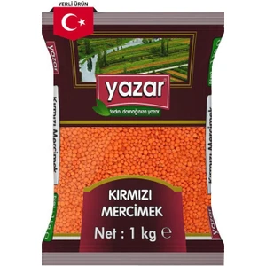 Yerli Kırmızı Mercimek 1 Kg.