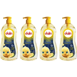 Rahatlatıcı Vanilya Kokulu Saç & Vücut Şampuanı 700 ml x 4 Adet