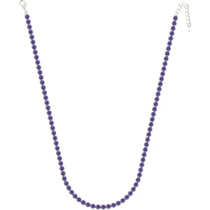 Merano Design 5mm Lila Su Yolu Kolye