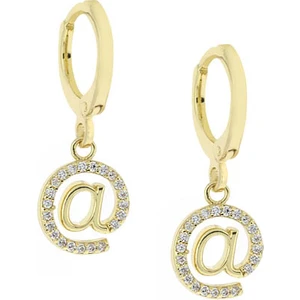 Merano Design Tailed Gold Küpe