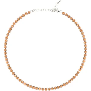 Merano Design 4mm Kahverengi Su Yolu Choker